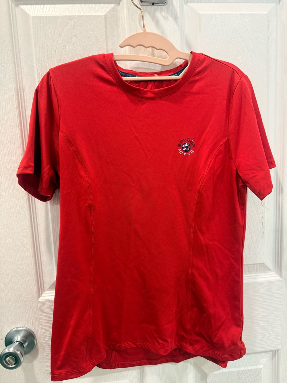 Active Life Bright Red Short Sleeve Active Tee